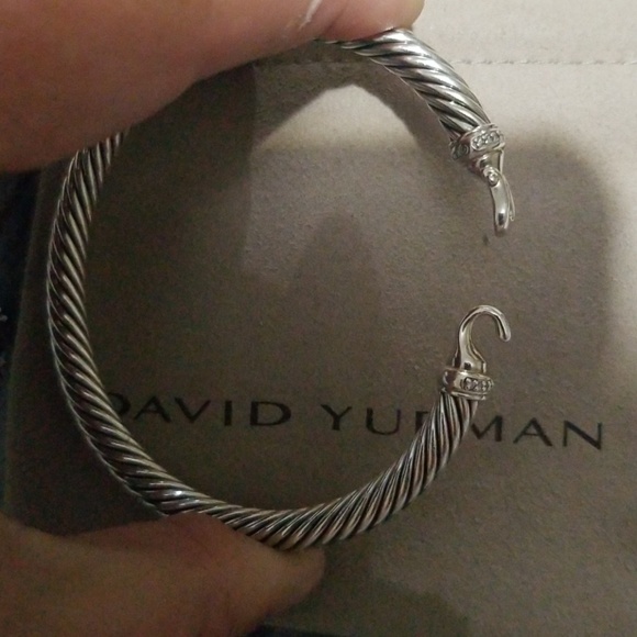 David Yurman Buckle Bracelet with Diamonds - Picture 7 of 7